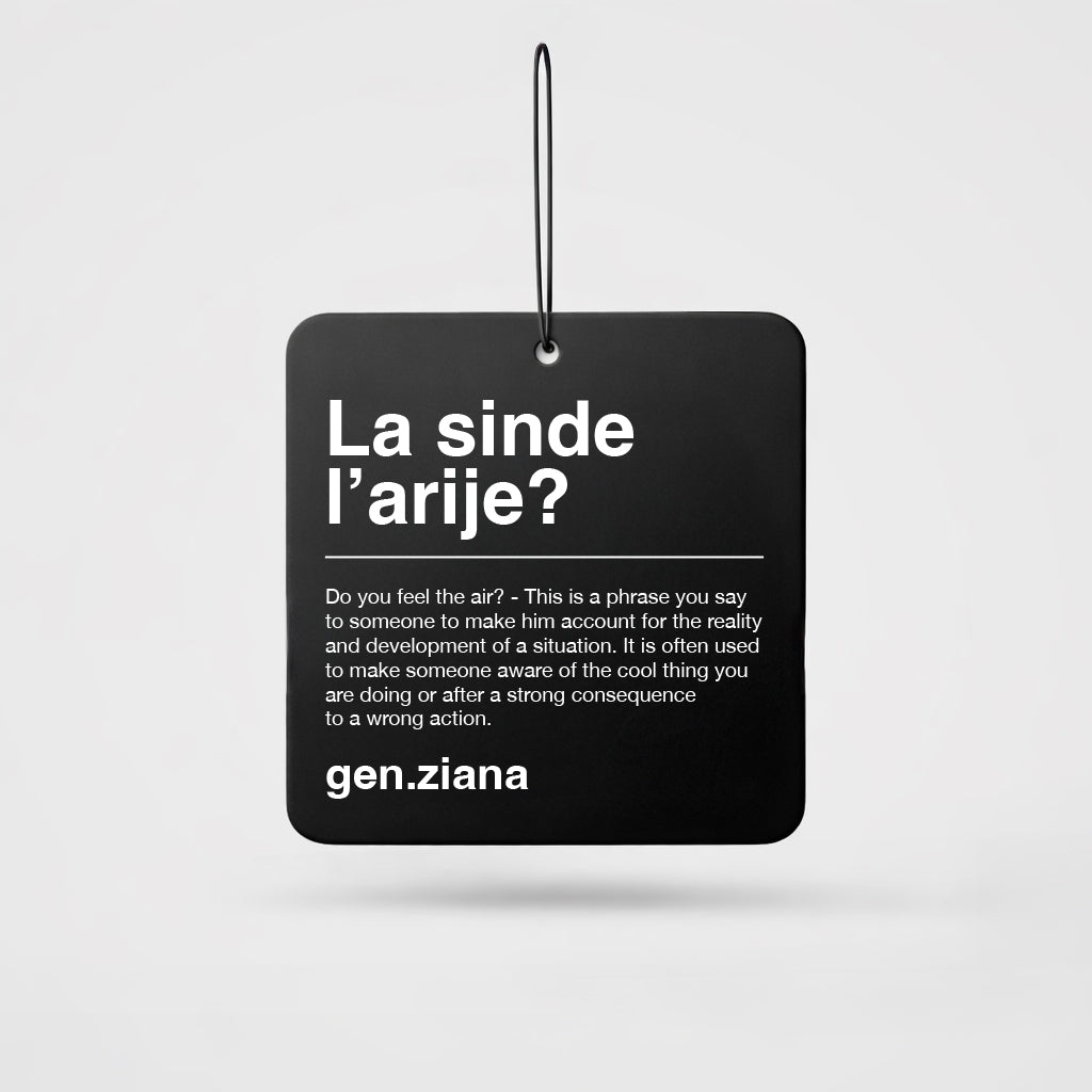 Profumatore La sinde l'arije?