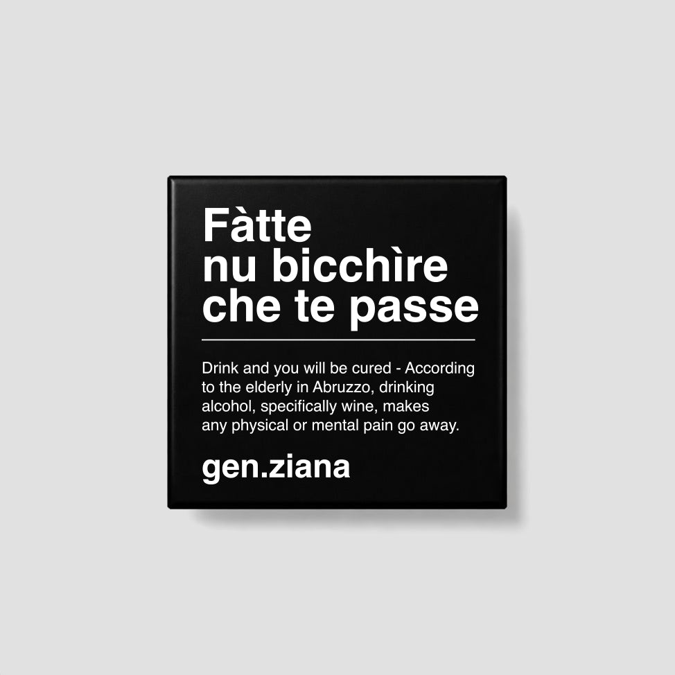 Calamita Fàtte nu bicchire che te passe