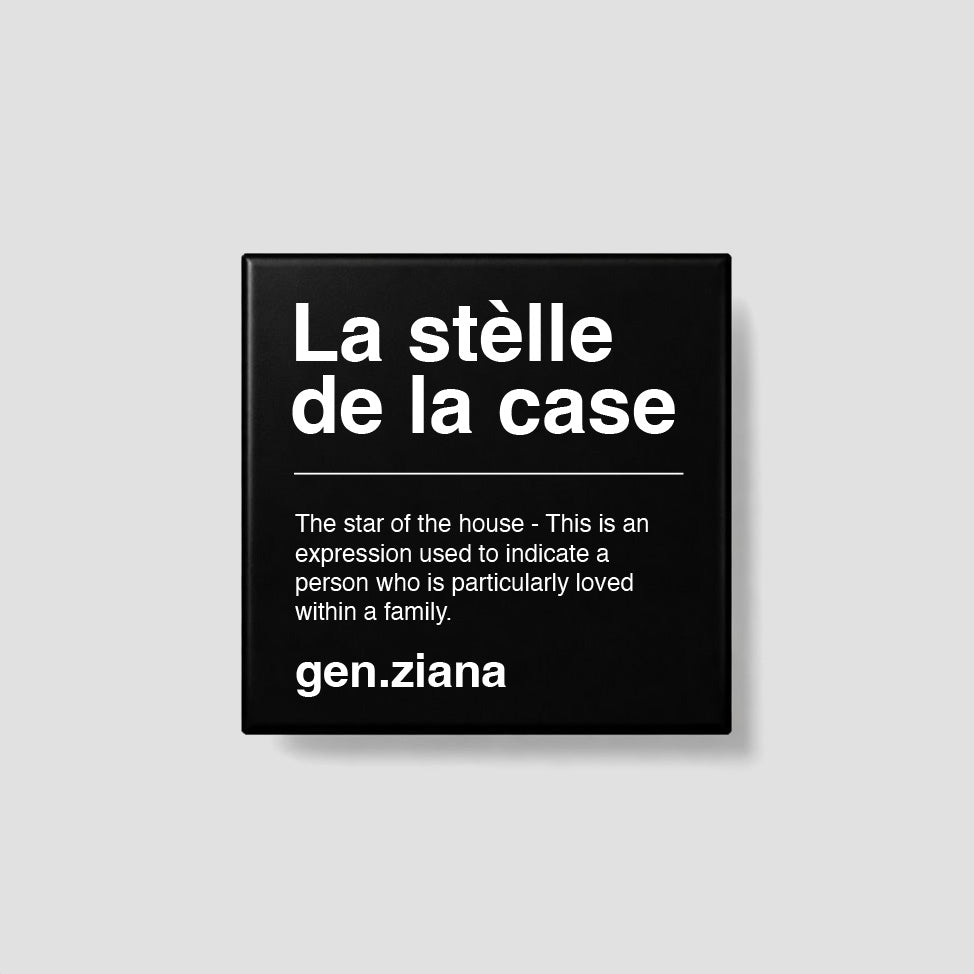 Calamita La stèlle de la case