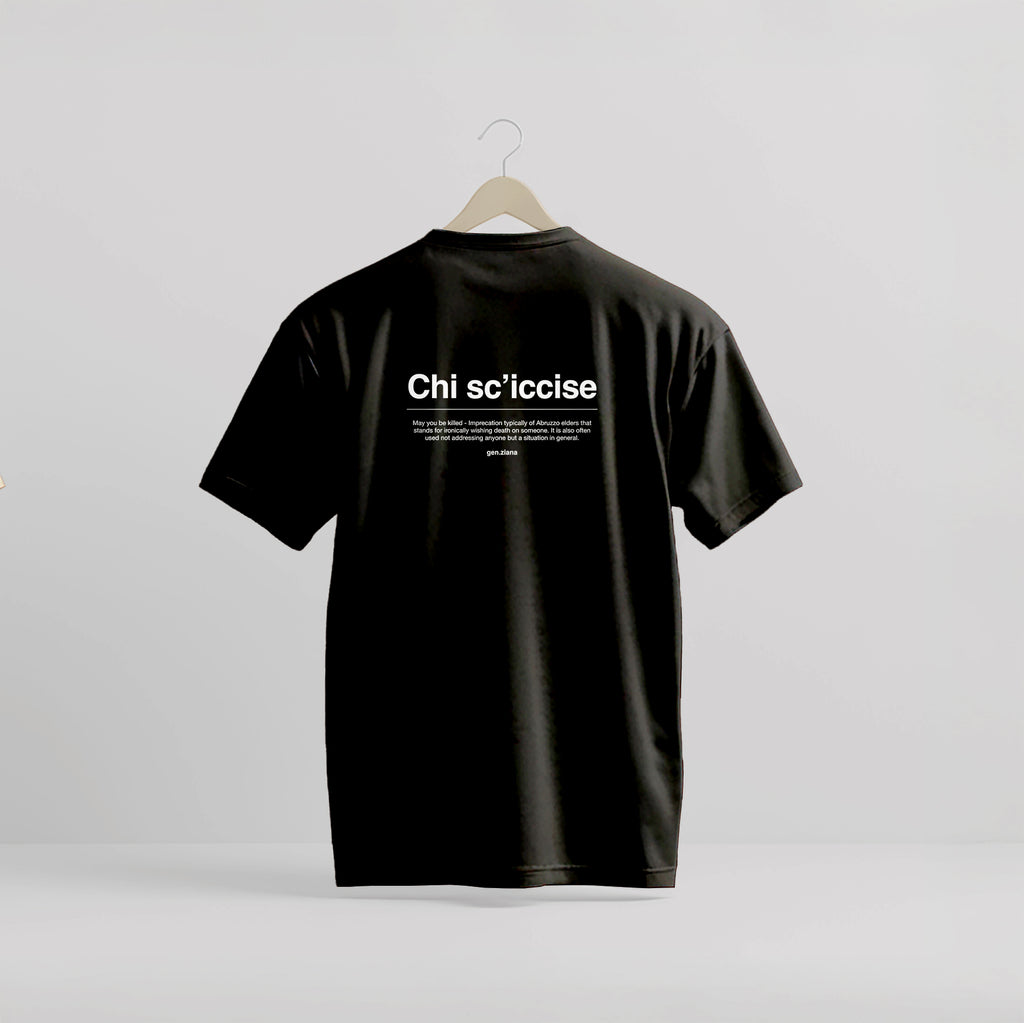 T-shirt Chi sc'iccise
