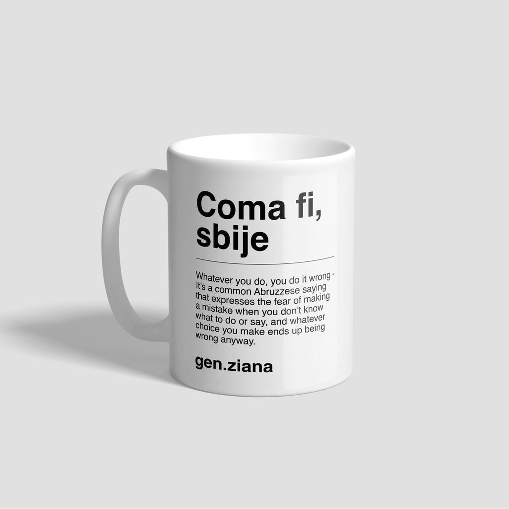 Tazza Coma fi,sbije