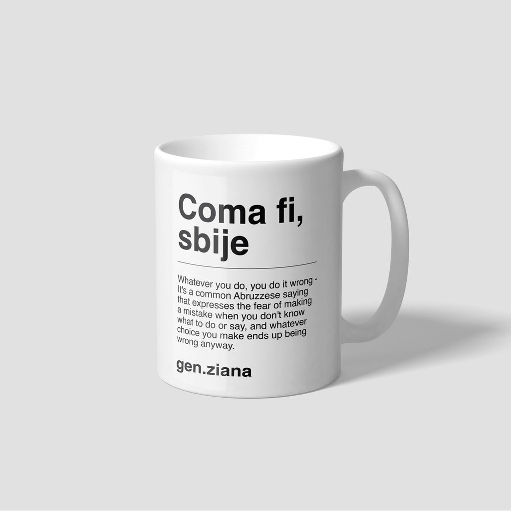 Tazza Coma fi,sbije